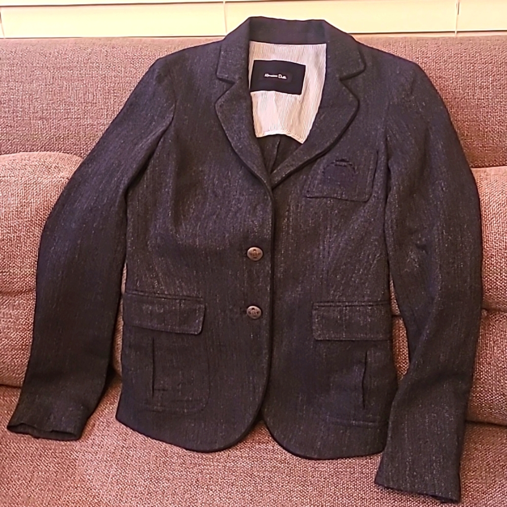 Massimo Dutti grey jacket